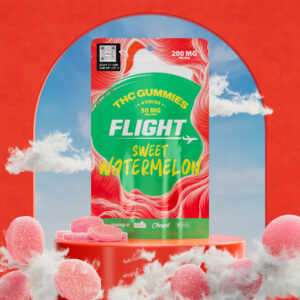 Flight Sweet Watermelon 200mg Gummies